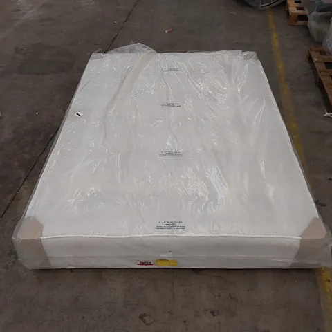 QUALITY BAGGED FLANDERSEN ROYALL 4'6" POCKET SPRUNG 1000 MATTRESS