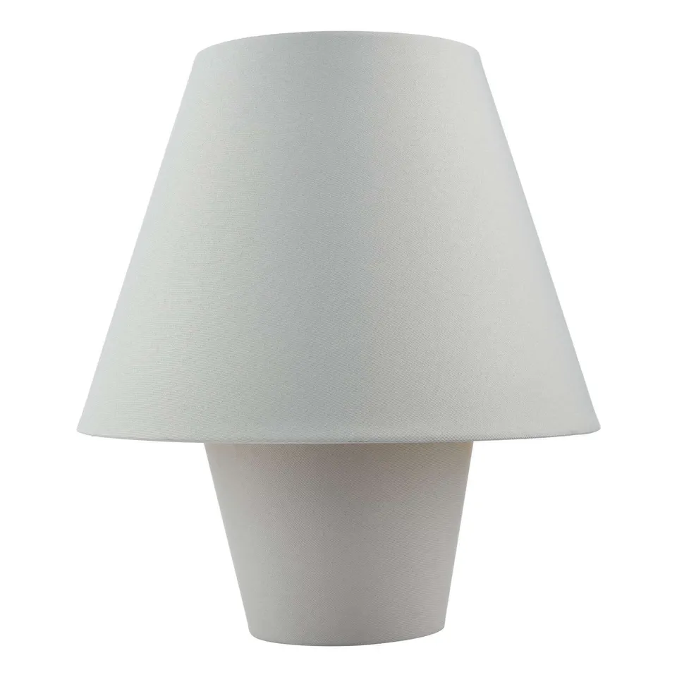 BOX OF 4 BRAND NEW DAR BANBURY LIGHT TABLE LAMP IN GREY 