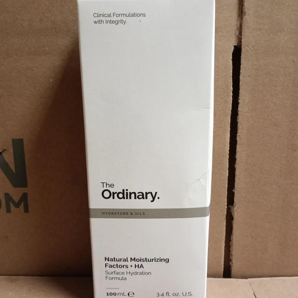 THE ORDINARY NATURAL MOISTURIZING FACTORS + HA FORMULA (100ML)