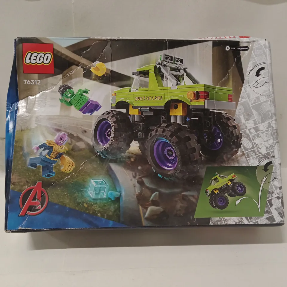 LEGO MARVEL 76312 HULK TRUCK VS THANOS 