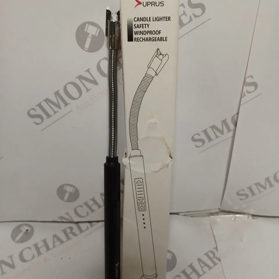 BOXED SUPRUS RECHARGEABLE SAFETY CANDLE LIGHTER  