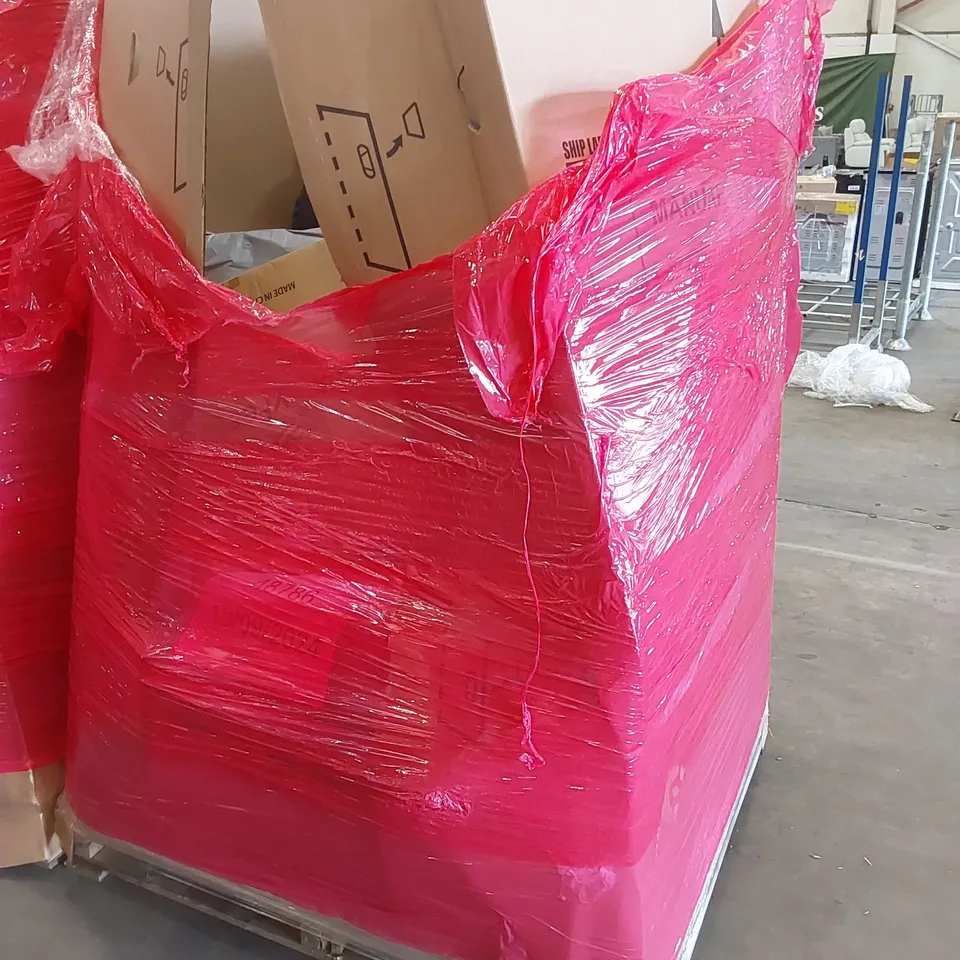 PALLET OF ASSORTED ITEMS INCLUDING PET STROLLER, SMART TOWER FAN, BLINNGOBALL SET, PORTABLE FOLDABLE BATHTUB 
