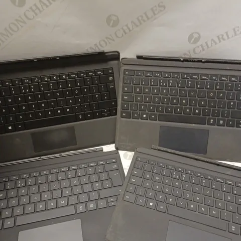 APPROXIMATELY 10 ASSORTED MICROSOFT SURFACE KEYBOARD ATTACHMENTS	