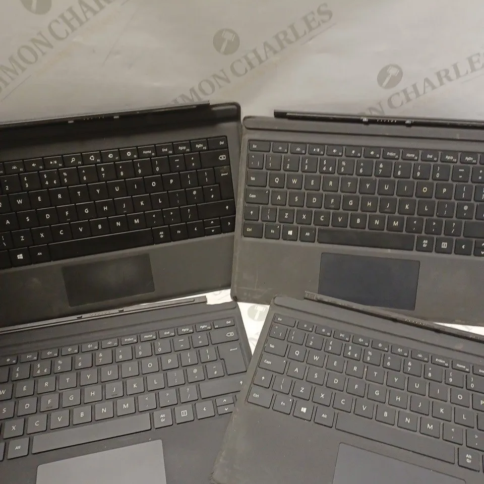 APPROXIMATELY 10 ASSORTED MICROSOFT SURFACE KEYBOARD ATTACHMENTS	