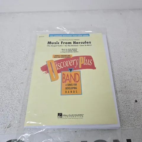 MUSIC FROM HERCULES – HAL LEONARD DISCOVERY PLUS BAND SERIES SHEET MUSIC