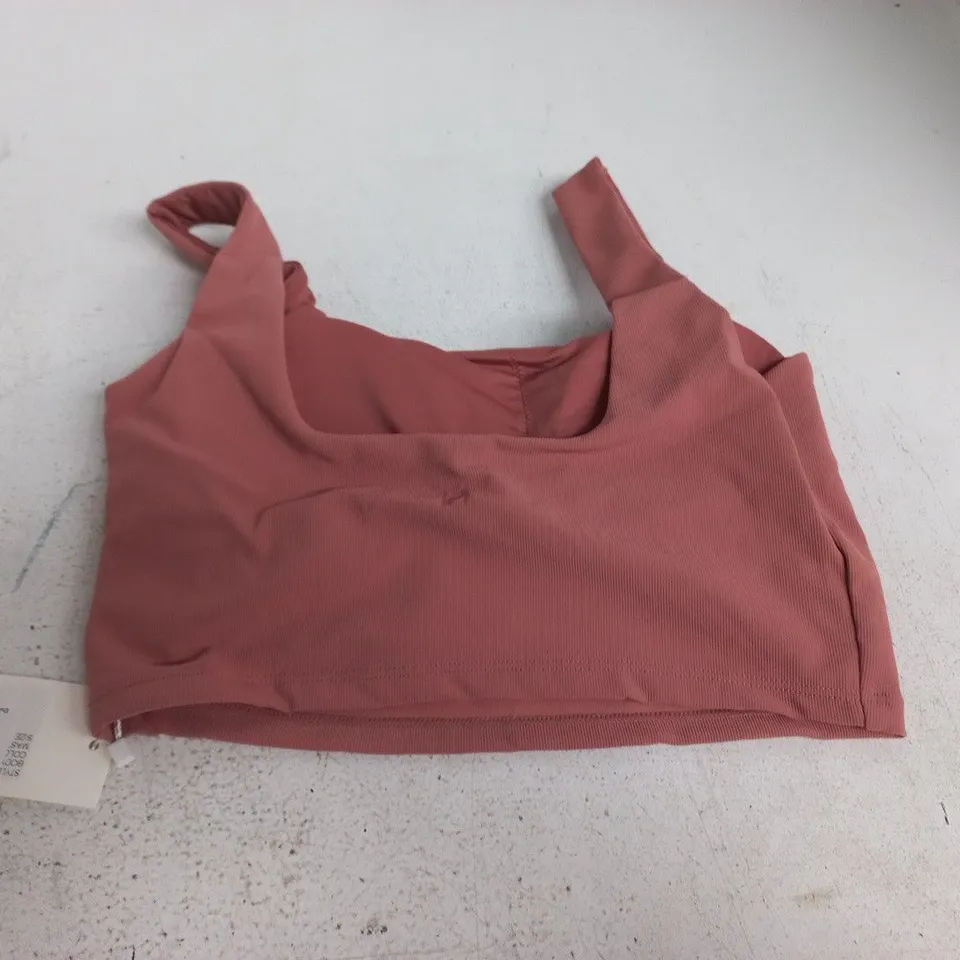 REASN SCULPT BUILT IN SPORTS BRA IN DUSTY PINK - 14