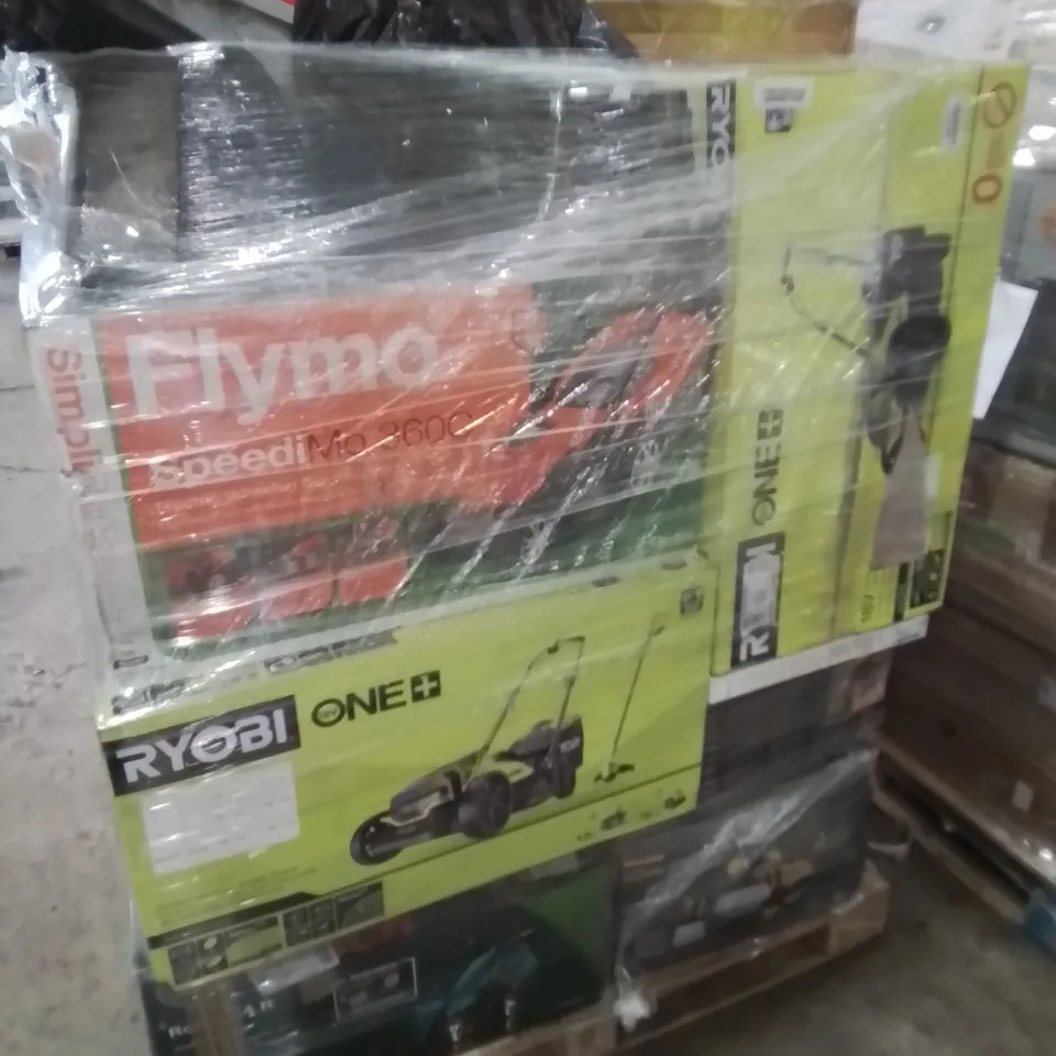 PALLET OF APPROXIMATELY 21 UNPROCESSED RAW RETURN HOUSEHOLD AND ELECTRICAL GOODS TO INCLUDE;