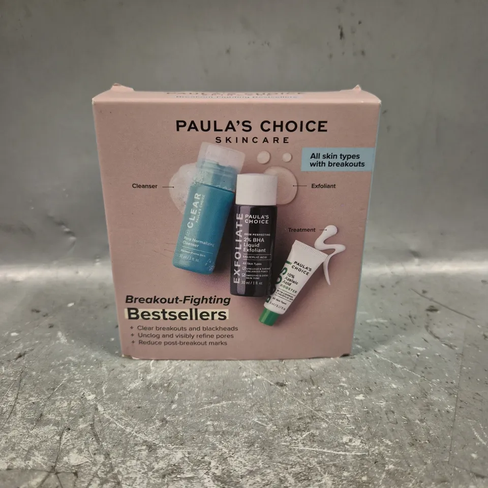 PAULA'S CHOICE BREAKOUT BESTSELLERS 