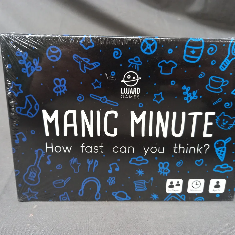 BOXED MANIC MINUTE GAME