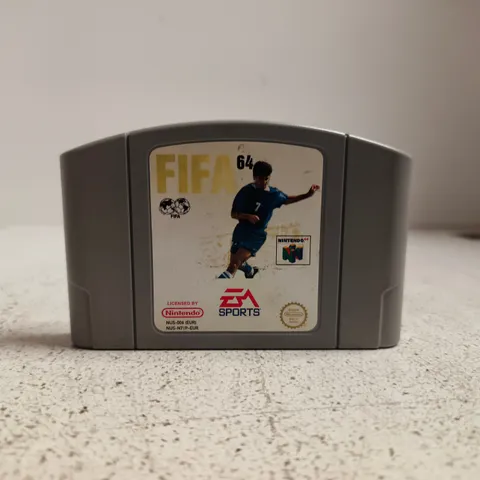 NINTENDO 64 FIFA 64 GAME PAK CARTRIDGE