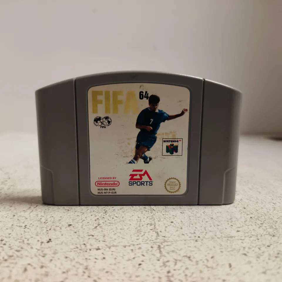 NINTENDO 64 FIFA 64 GAME PAK CARTRIDGE