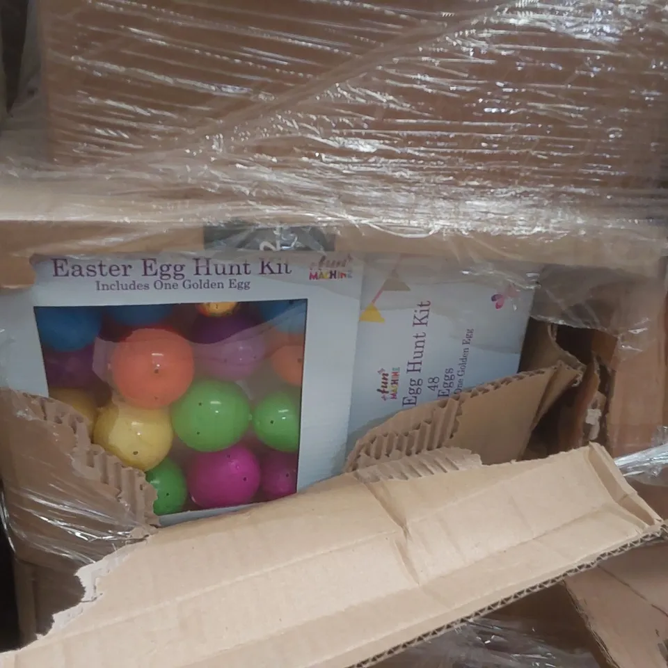 PALLET CONTAINING A VERY LARGE QUANTITY OF ASSORTED EASTER ITEMS ECT