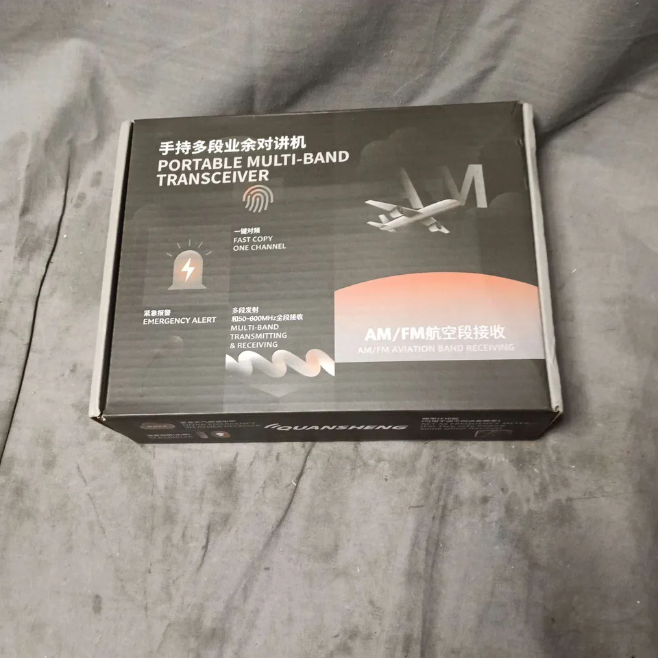 QUANSHENG PORTABLE MULTI-BAND TRANSCEIVER TWO-WAY RADIO