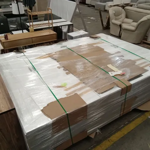 BEARFIELD 6 DOOR WARDROBE - WHITE