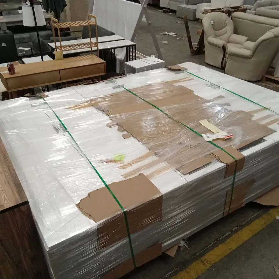 BEARFIELD 6 DOOR WARDROBE - WHITE