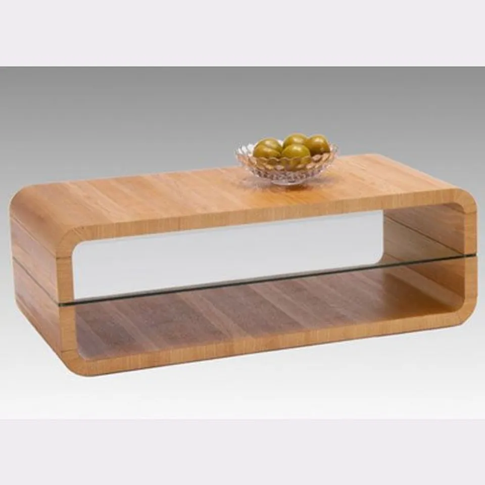 BOXED 2051 TRITON COFFEE TABLE - ASH VENEER IN NATURE COLOUR (1 BOX)