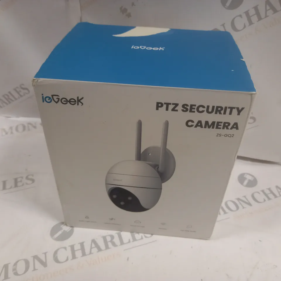 BOXED IOGEEK PTZ SECURITY CAMERA