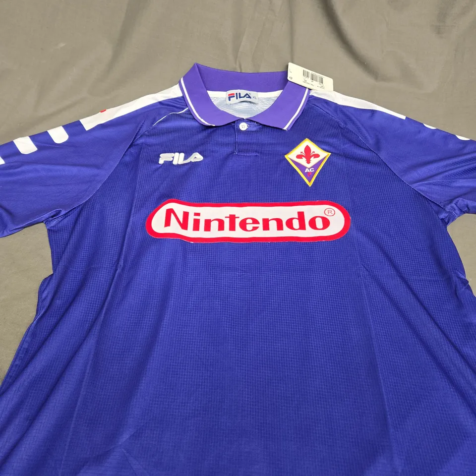 RETRO A.C FIORENTINA HOME JERSEY SIZE XL