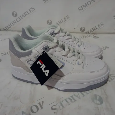 FILA PURPLE AND WHITE TRAINERS SIZE 36