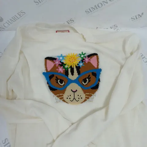 JOE BROWNS CAT KNITTED JUMPER - 12