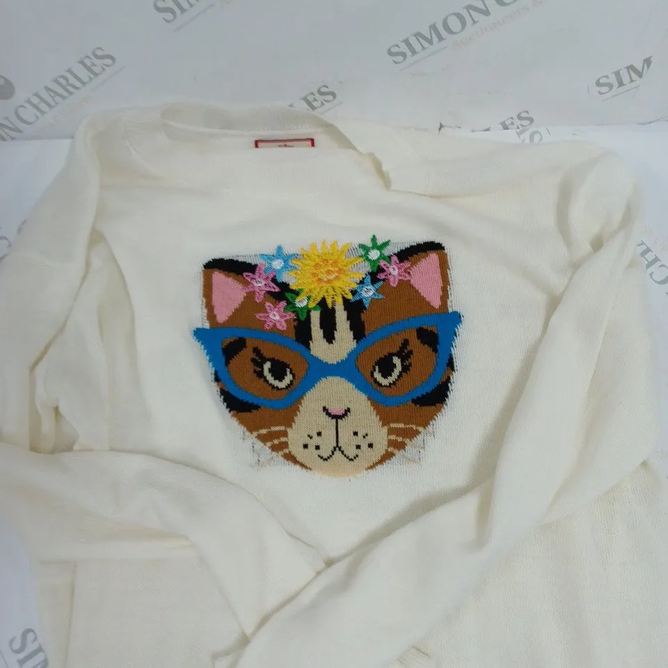 JOE BROWNS CAT KNITTED JUMPER - 12