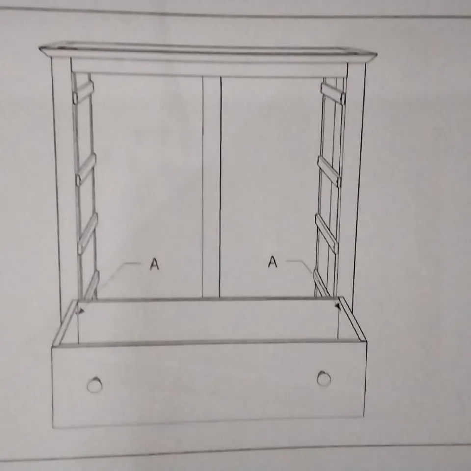 BOXED POMPEY 5 DRAWER 90CM W SOLID WOOD CHEST OF DRAWERS