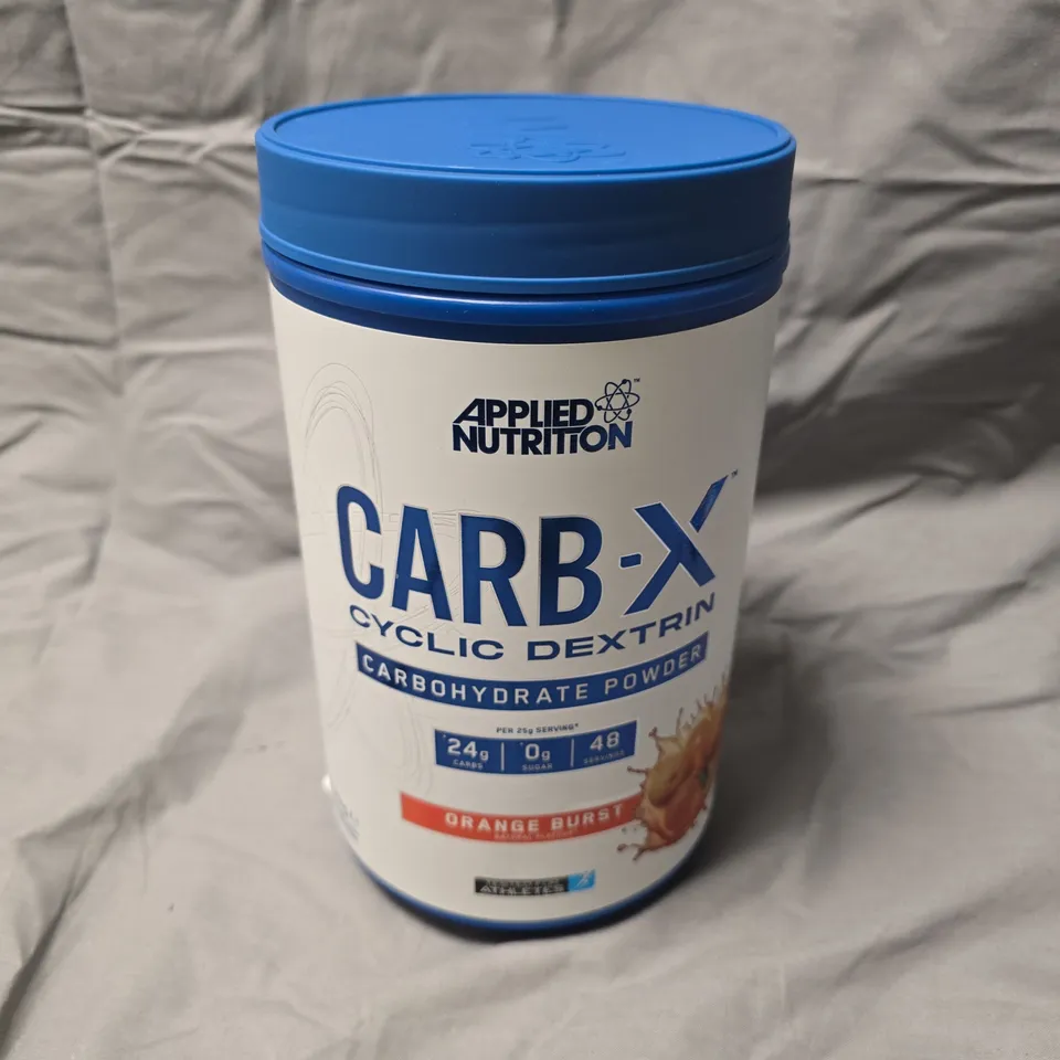 SEALED APPLIED NUTRITION CARB-X CYCLIC DEXTRIN CARB POWDER - ORANGE BURST - 1.2KG 
