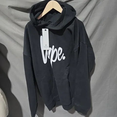 JUSTHYPE HOODIE - BLACK - ADULT LARGE
