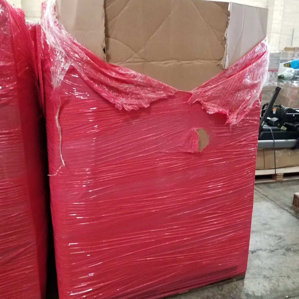 PALLET OF ASSORTED PRODUCTS INCLUDING STEAM CLEANER, LAPTOP DESK, AIR COOOLER, COMBO BOARD, WEED PICKER