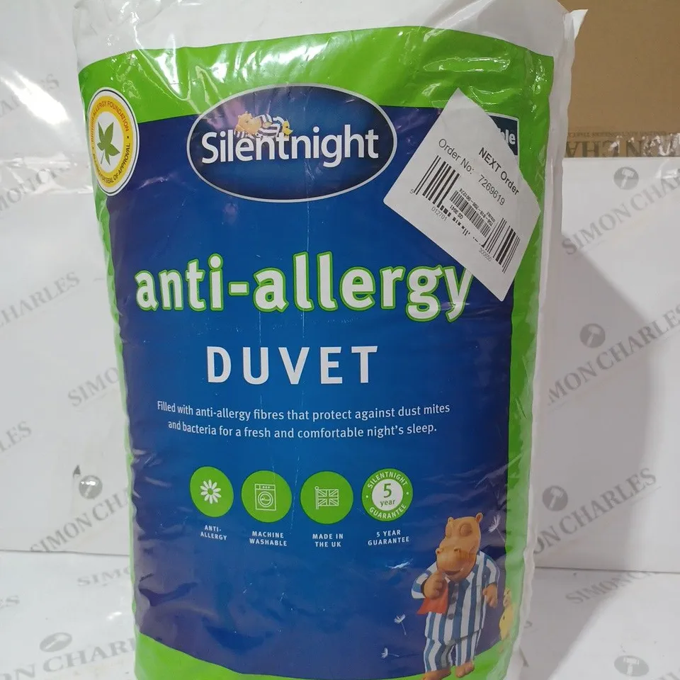 SILENTNIGHT ANTI-ALLERGY DUVET