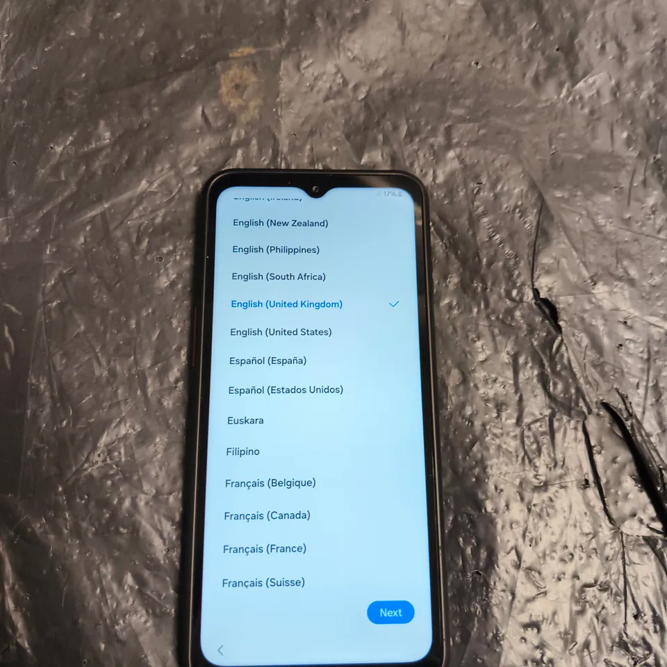 SAMSUNG GALAXY MOBILE PHONE - MODEL UNSPECIFIED