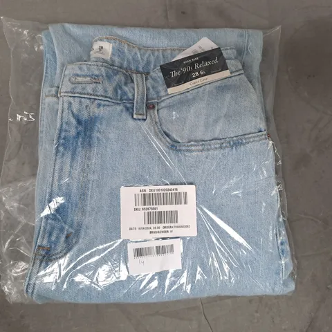 AMBERCROMBIE & FITCH THE 90S RELAXED HIGH RISE JEANS SIZE 28/6L