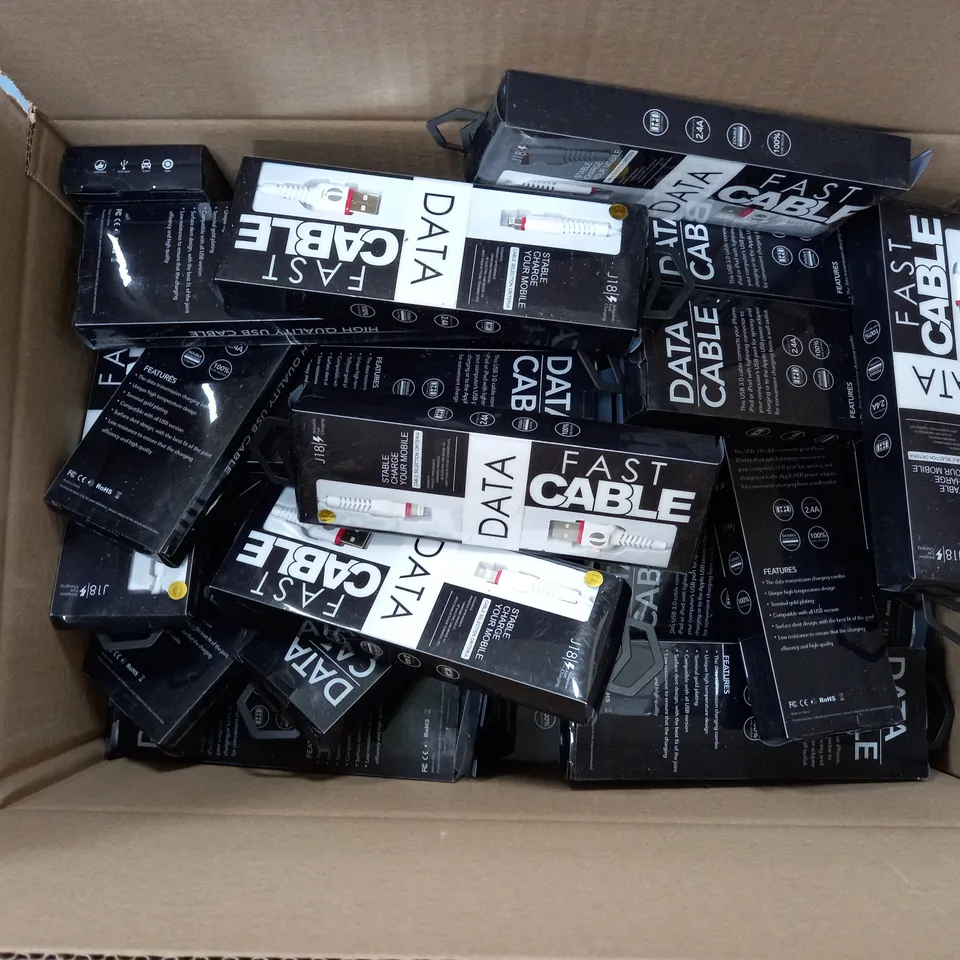APPROXIMATELY 30 BOXED DATA FASTCABLES