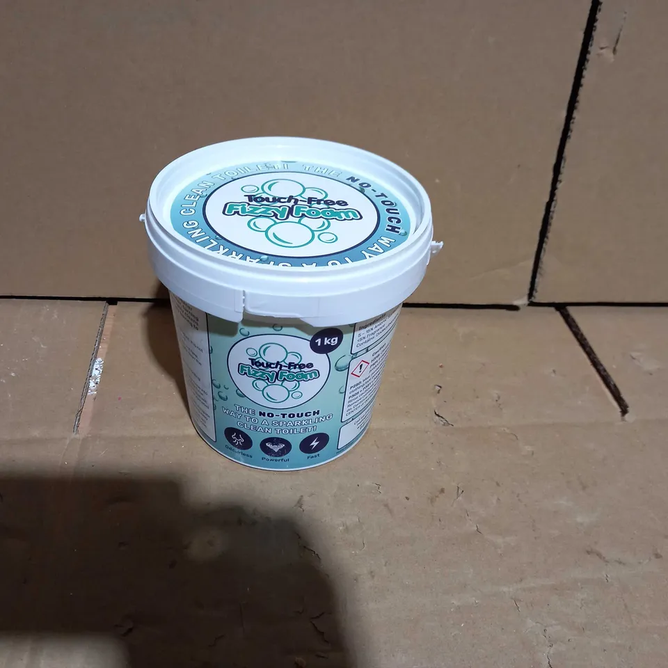 TOUCH-FREE FIZZY FOAM TOILET CLEANER 