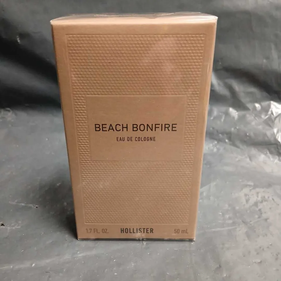 BOXED AND SEALED BEACH BONFIRE EAU DE COLOGNE HOLLISTER 50ML