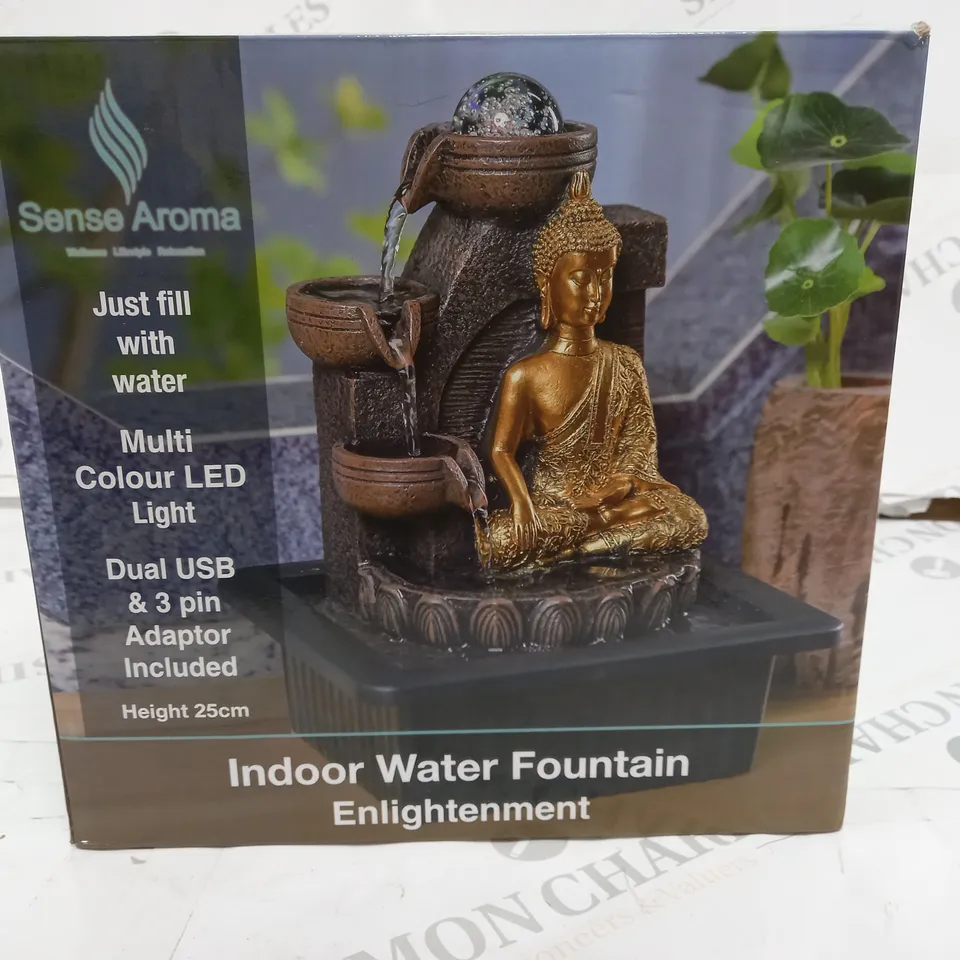 BOXED SENSE AROMA INDOOR WATER FOUNTAIN - ENLIGHTENMENT
