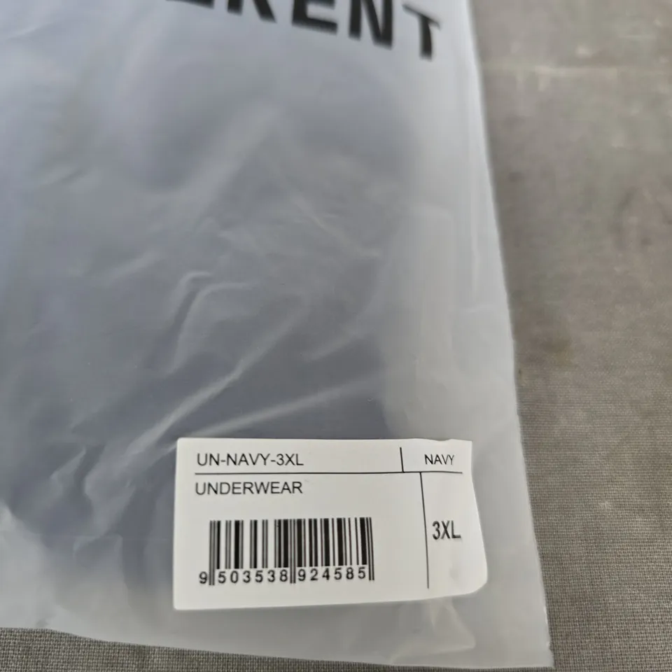 UNDERWEAR – NAVY, 3XL, BUILT DIFFERENT