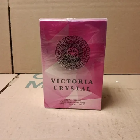 BOXED AND SEALED VICTORIAS CRYSTAL 100ML EAU DE APRFUM