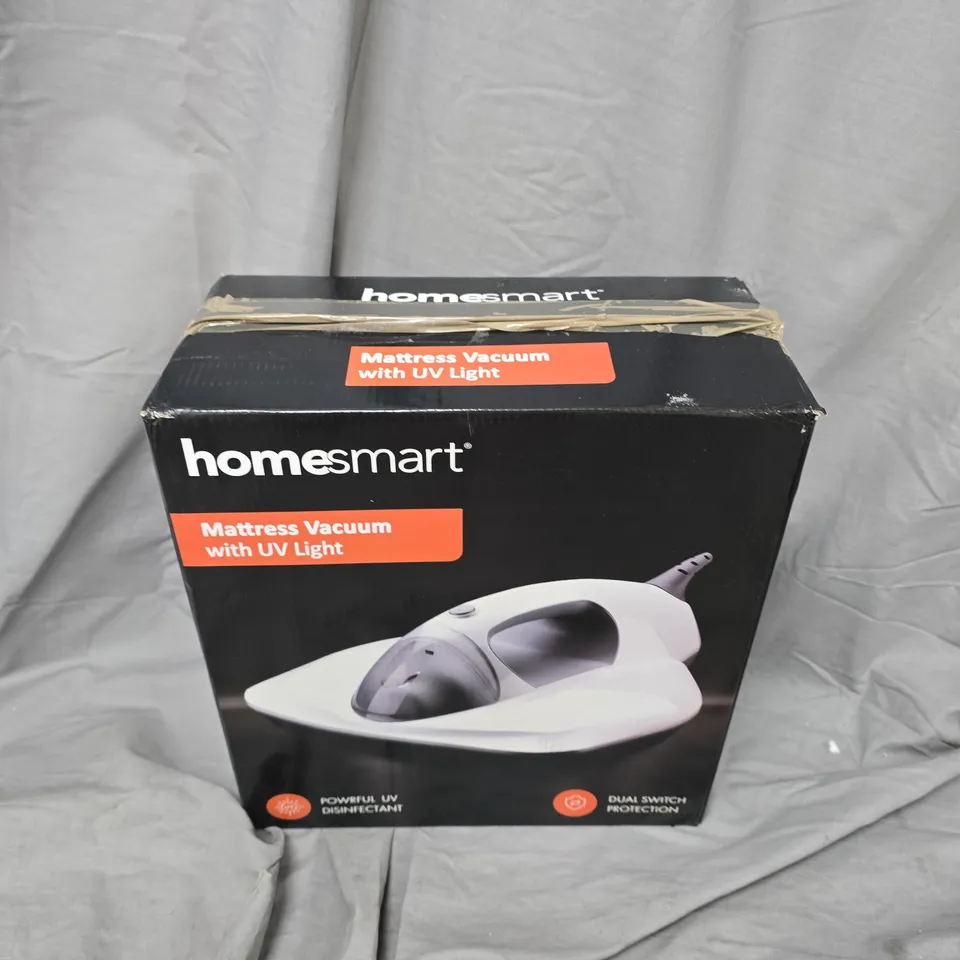 HOMESMART MATTRESS VACUUM WITH UV LIGHT
