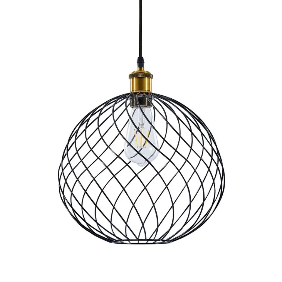 39CM METAL SPHERE LAMP SHADE