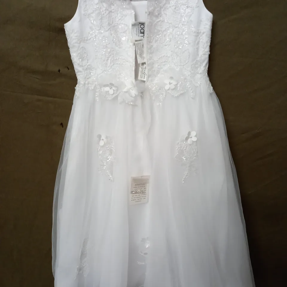 JOAN KIDS IVORY OCCASIONAL DRESS - 6