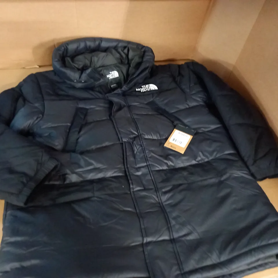 NORTH FACE UNISEX BLACK PARKA - XL