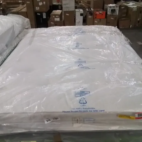 QUALITY BAGGED AFLA SERENITY EGYPTIAN QUALITY COTTON COIL SPRING HAND TUFTED MATTRESS - 135CM DOUBLE