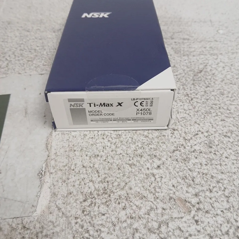 BOXED NSK TI-MAX X X450L SPEED-INCREASING DENTAL HANDPIECE