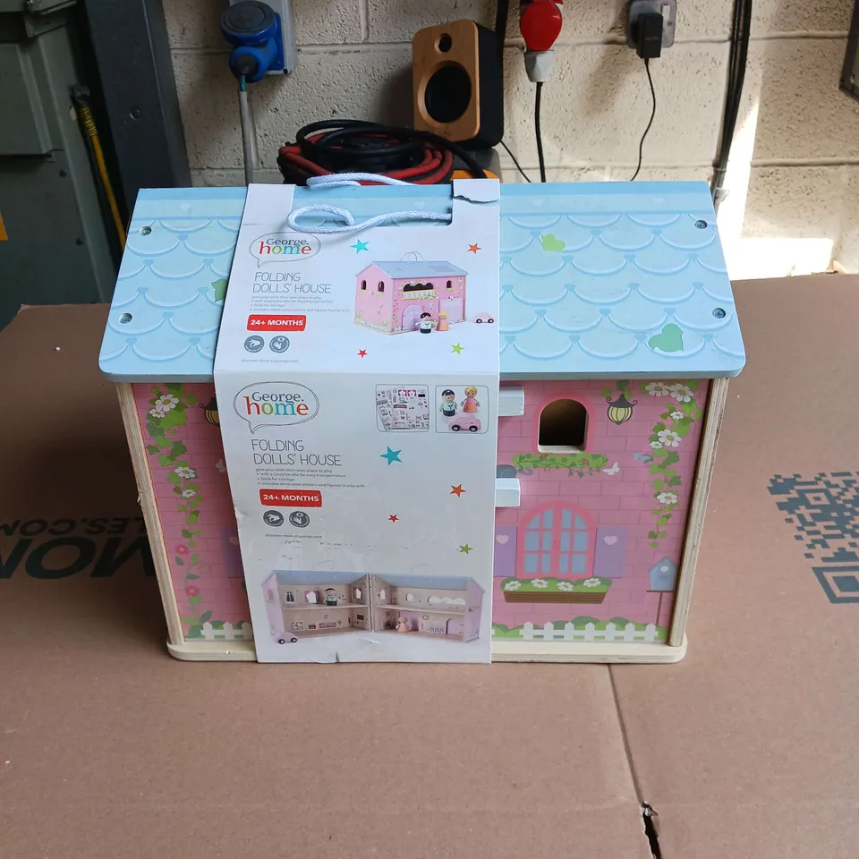 GEORGE HOME FOLDING DOLL HOUSE 