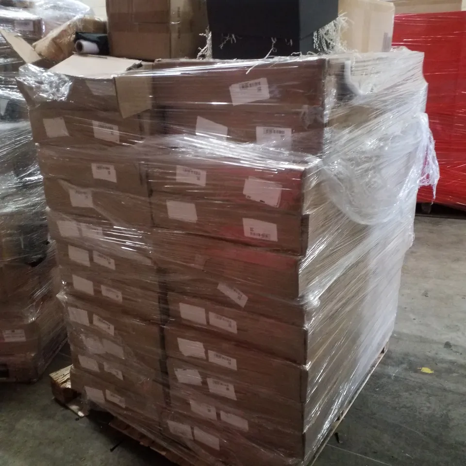 PALLET CONTAINING ASSORTED PRODUCTS INCLUDING STORAGE CABINET, BALANCE BIKE & 5-IN-1 SCOOTER