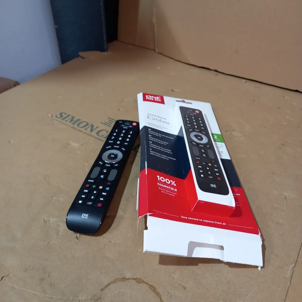 ONE FOR ALL UNIVERSAL REMOTE EVOLVE  