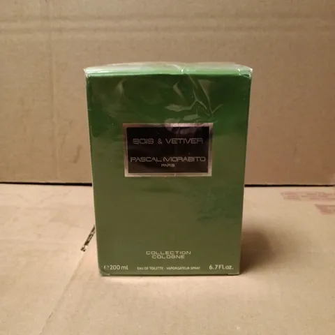 BOXED AND SEALED BOIS AND VETIVER PASCAL MORABITO COLLECTION COLOGNE 200ML