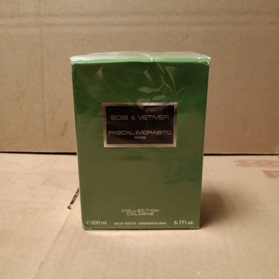 BOXED AND SEALED BOIS AND VETIVER PASCAL MORABITO COLLECTION COLOGNE 200ML