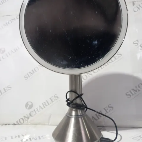 SIMPLEHUMAN 20CM SENSOR MIRROR WITH TOUCH-CONTROL BRIGHTNESS 10X MAG
